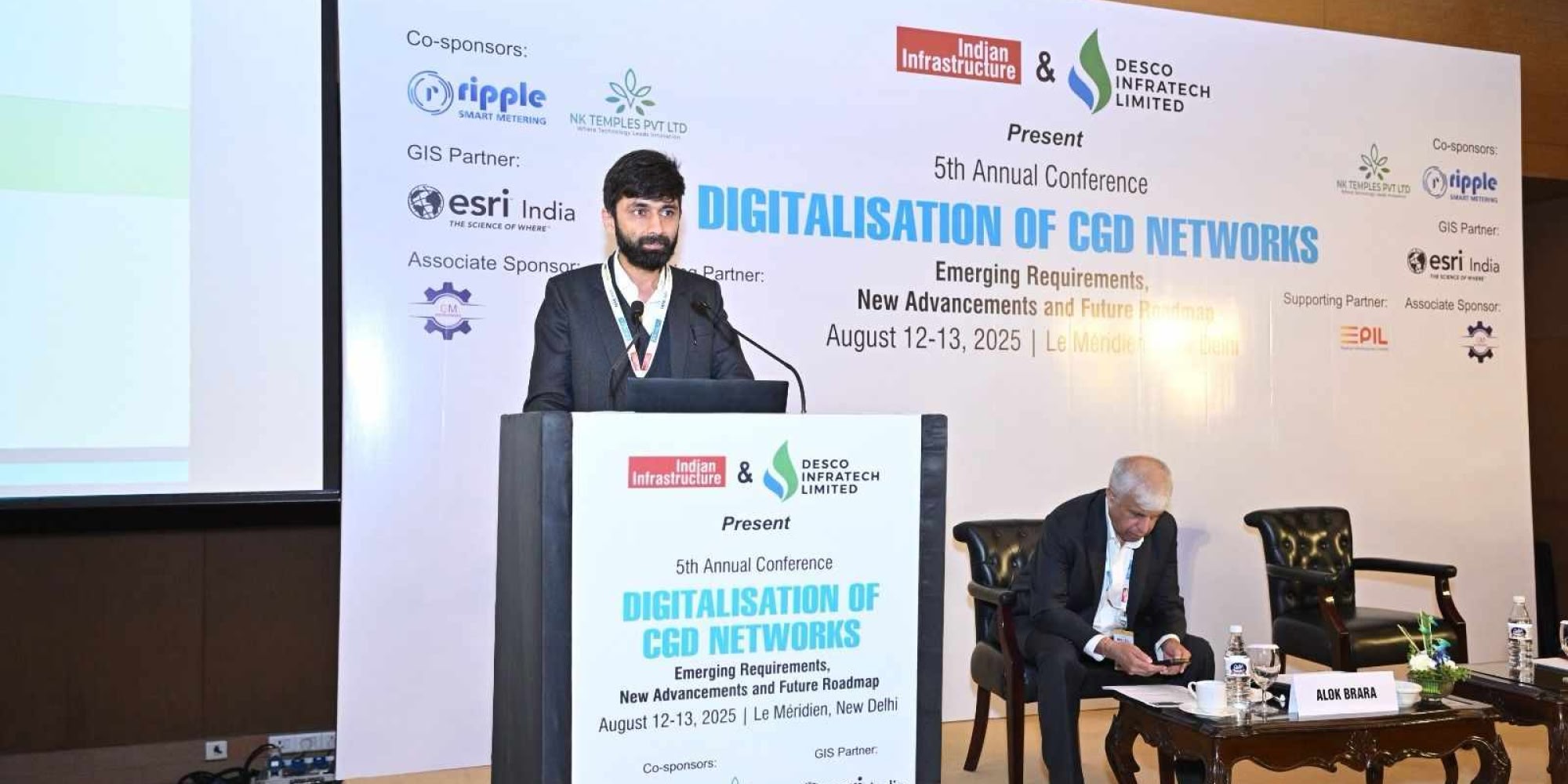 Desco Infratech Limited team and delegates at the Digitalization of CGD Networks event