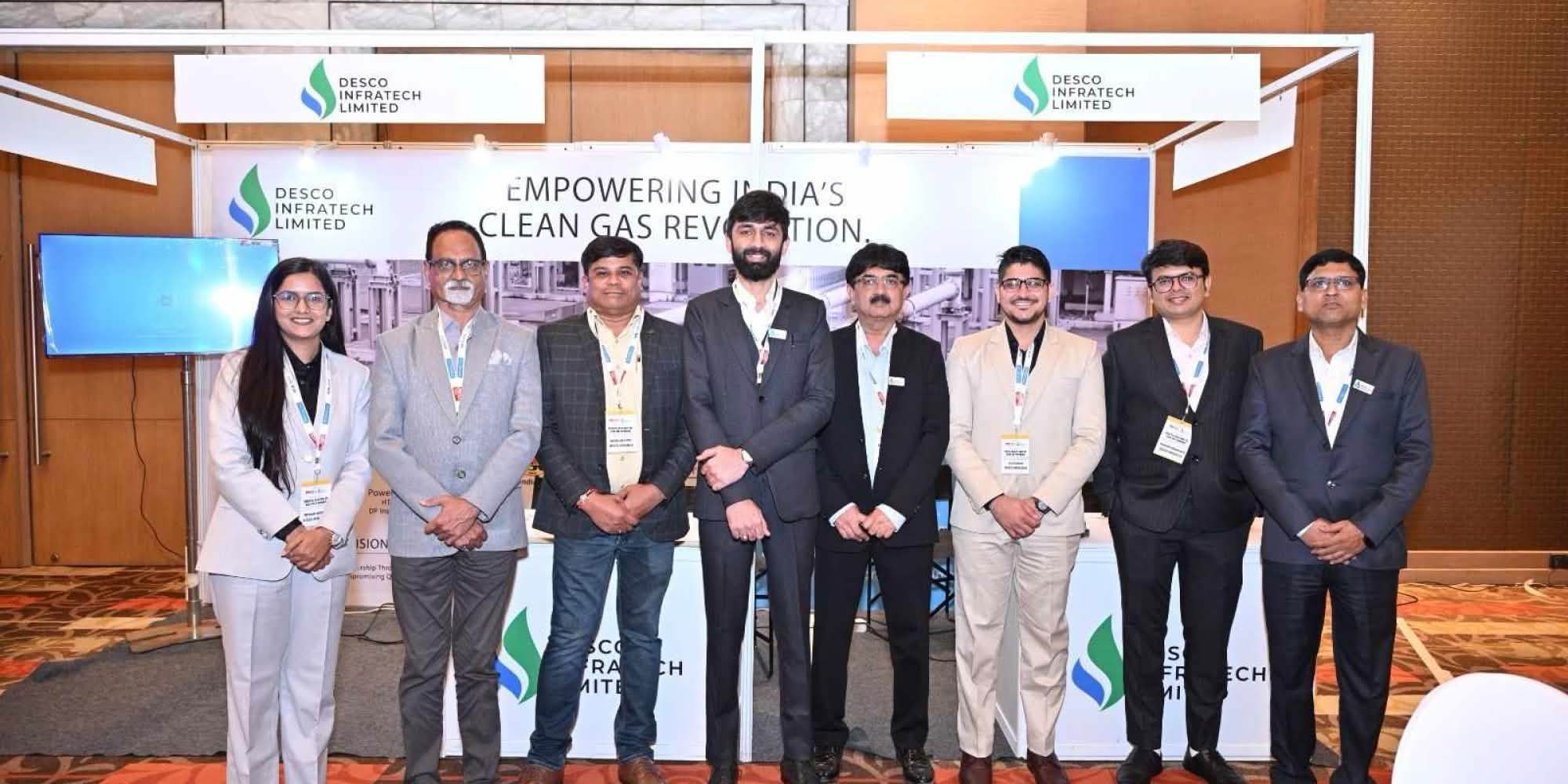 Desco Infratech Empowering India's Clean Gas Revolution.