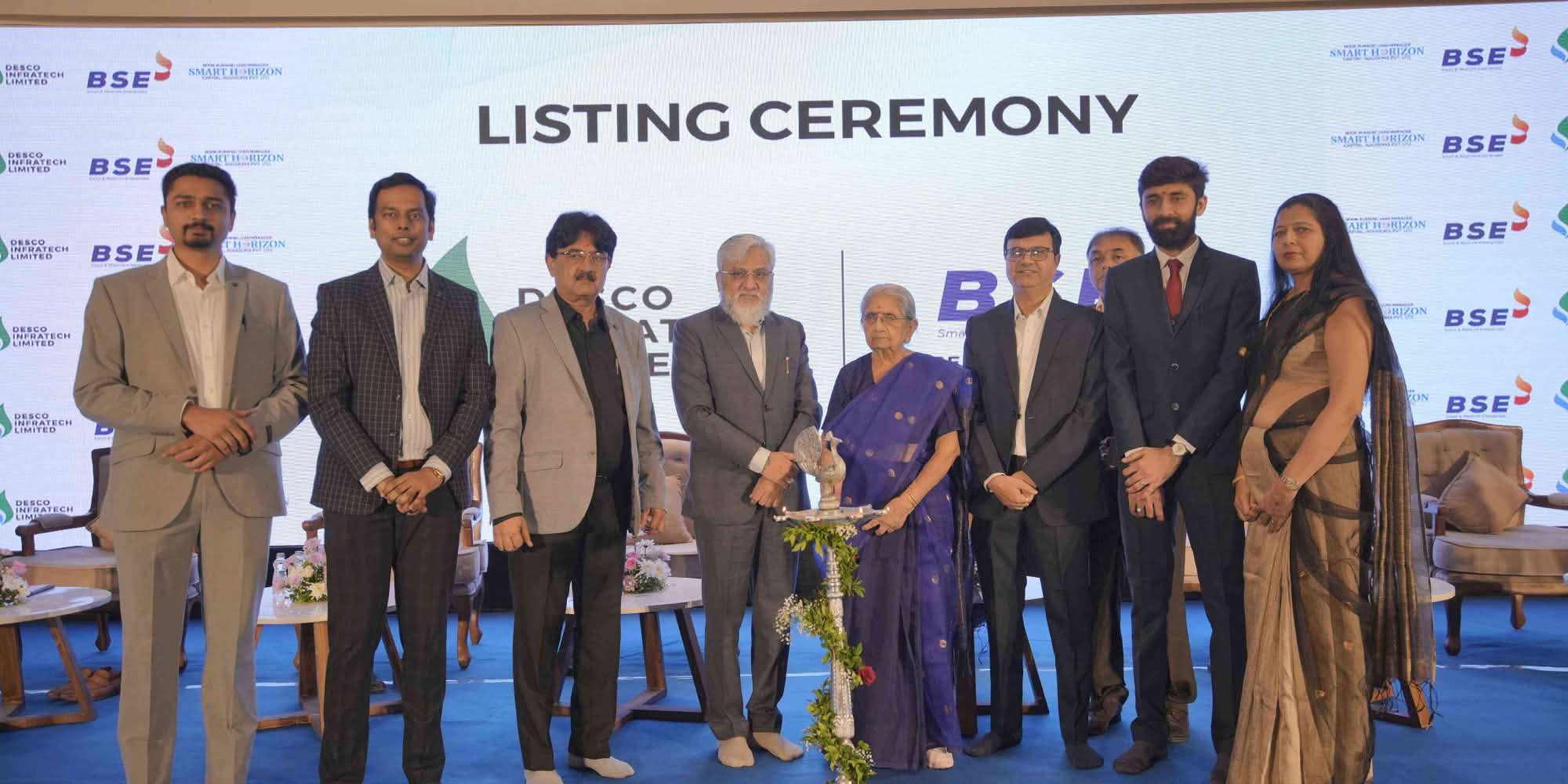 Desco Infratech Limited BSE Listing Ceremony